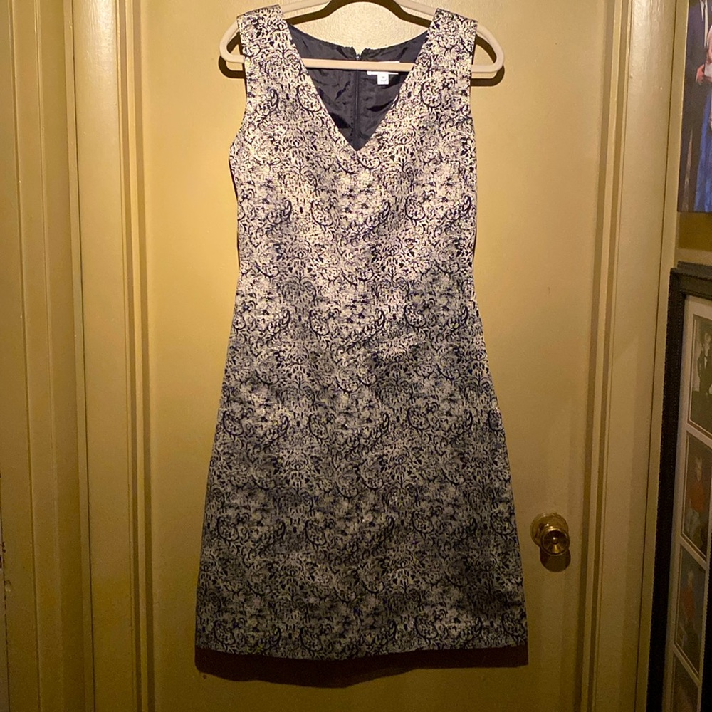 Isaac Mizrahi shimmer dress